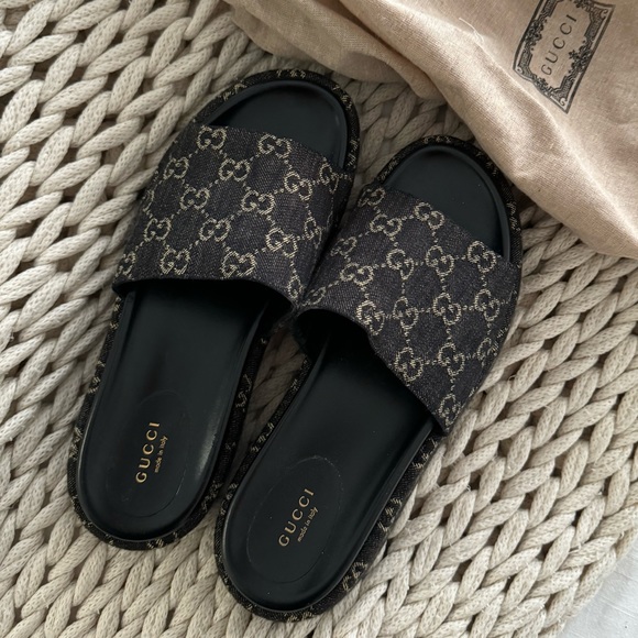 Gucci Shoes Gucci Platform Slide Sandals Poshmark
